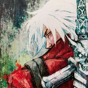 Dante Devil May Cry 13 x 17 Giclee Poster Print Bild 4