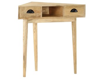 Wood Corner Desk Etsy