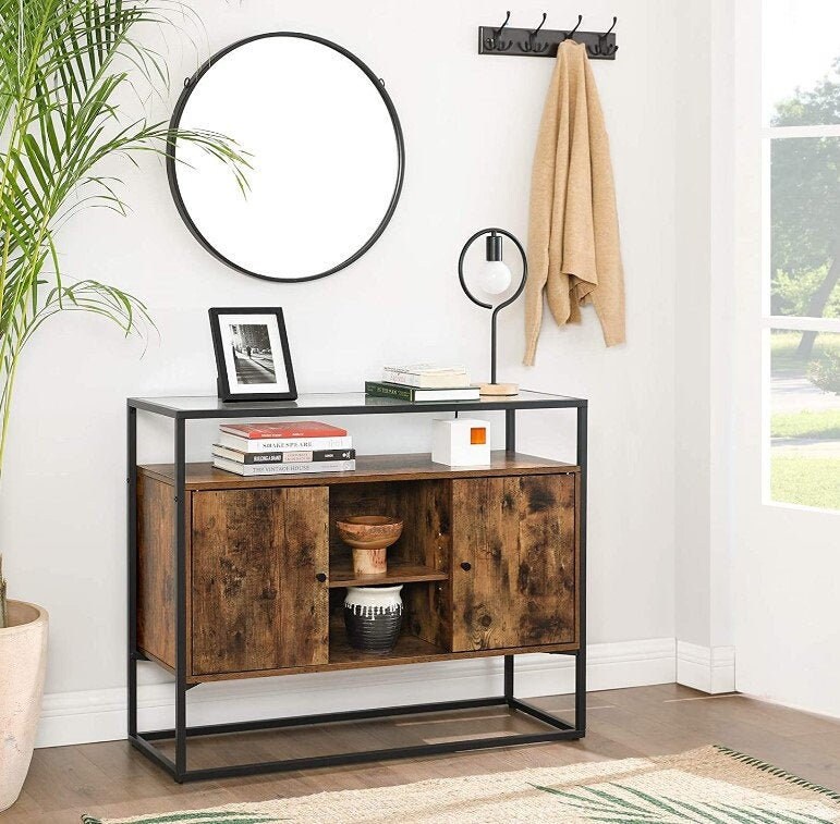 Aparador industrial gabinete de la sala de estar buffet | Etsy