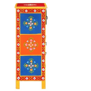 Gabinete indio aparador multicolor bohemio armario de | Etsy