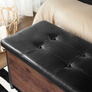 Rustikale Aufbewahrungsbank industrielle Aufbewahrungsbank | Etsy