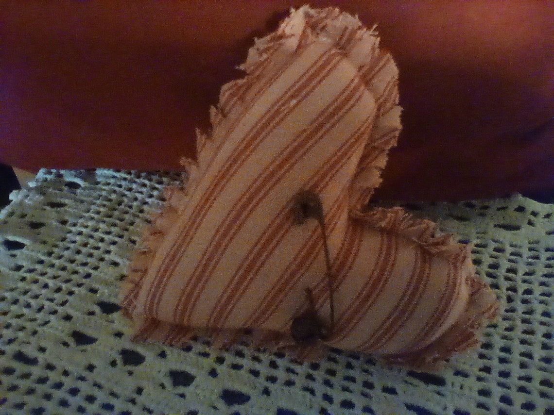 Set of Three Country Rag Homespun Bowl Fillers Ornaments - Etsy