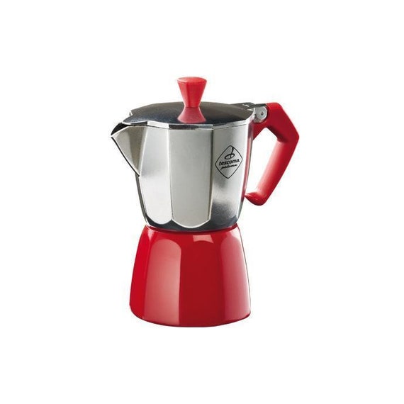 Paloma Red Coffee Maker 3 Cups Etsy