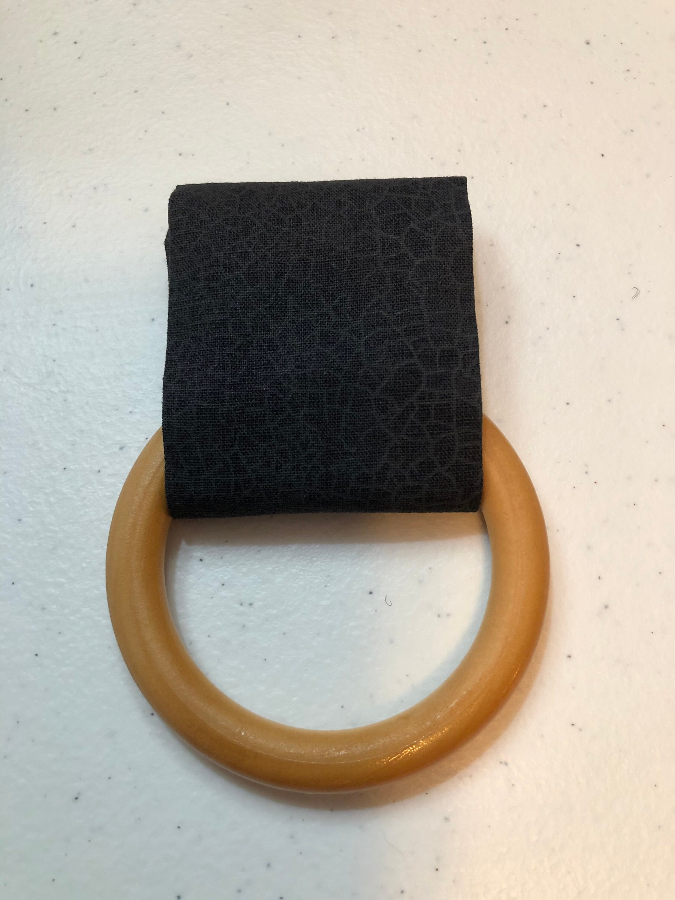 Soporte de toalla de cocina-impresiones negras/neutras | Etsy