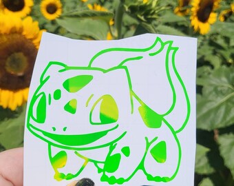 Holographic Bulbasaur Decal - Etsy