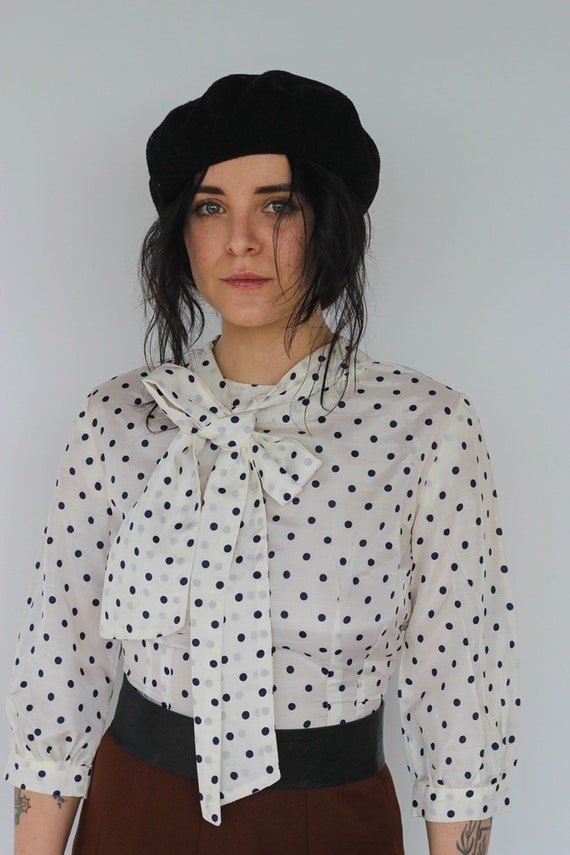 Polka Dot Pin-up Blouse