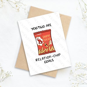 Vous êtes des objectifs relationnels | Carte de mariage | Objectifs relationnels | Carte de fiançailles | Carte de célébration | Mariage LGBTQ | Mariage chétif