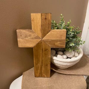 small wooden cross