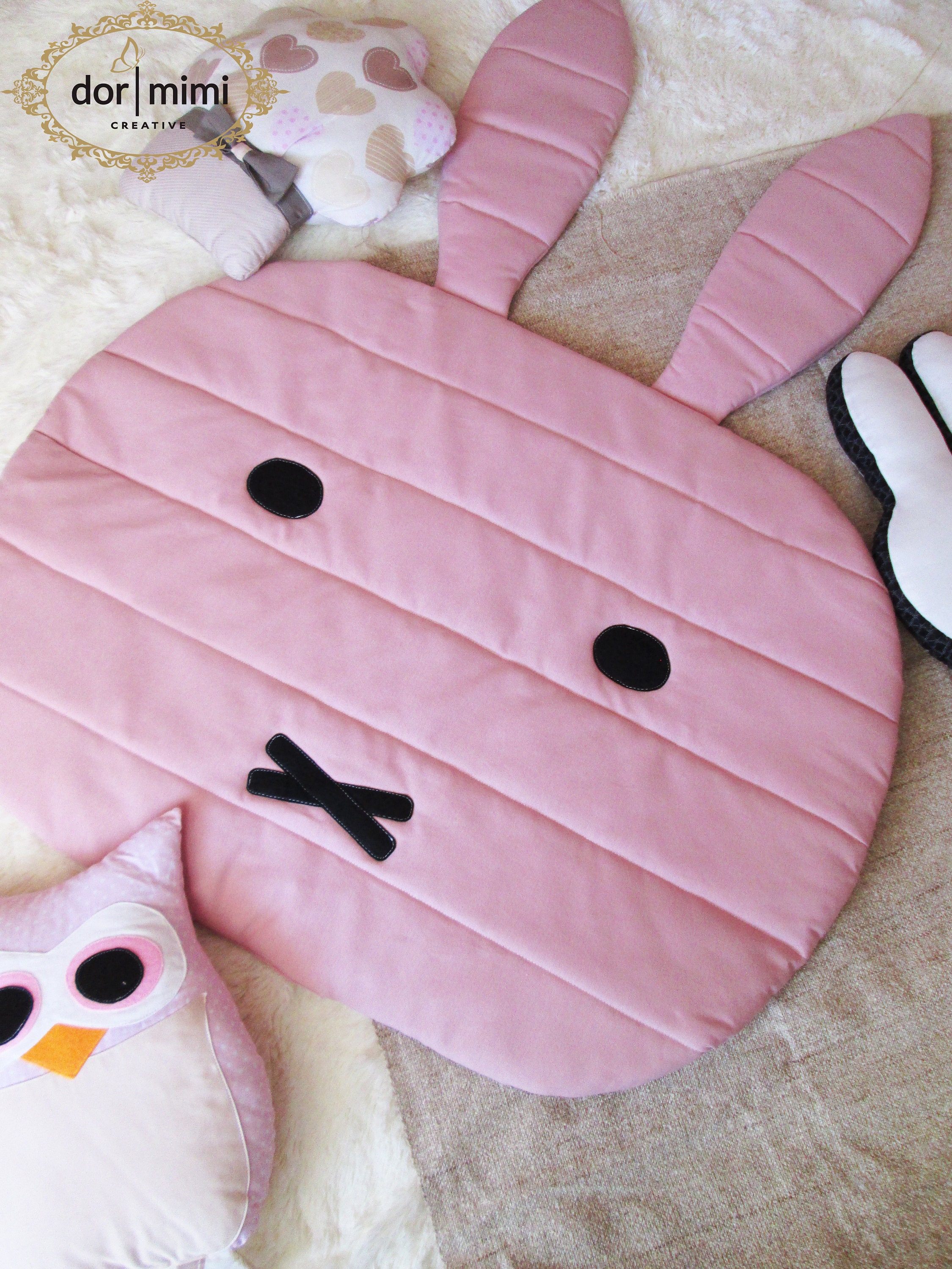 bunny play mat
