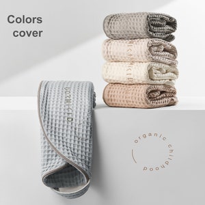 Cover Deluxe+ for Docks • Grand Cover for Docks • Organic Cotton Oeko-TEX Standard • Breathable Natural Soft with Embroidery • Cover Only