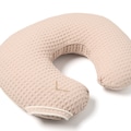 Organic Cotton Nursing Pillow and Covers • Waffle or Linen Fabric product logo