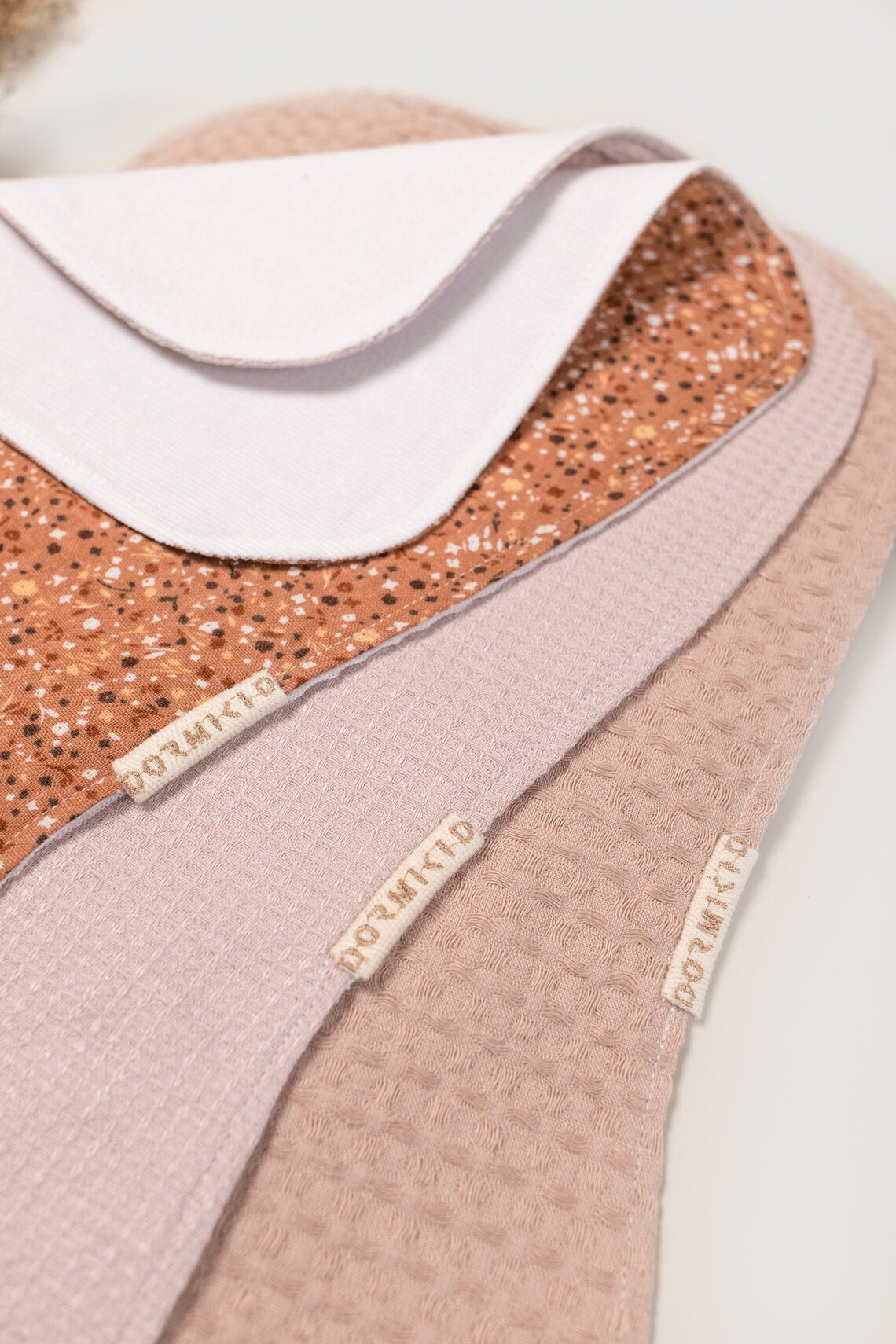 Linen Burp cloths pack of 3 burp cloth organic waterproof Etsy