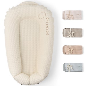 Cover Deluxe+ for Docks • Grand Cover for Docks • Organic Cotton Oeko-TEX Standard • Breathable Natural Soft with Embroidery • Cover Only
