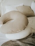 Waffle Nursing Pillow Cover • Premium Quality 100% Cotton Oeko-Tex Standard • Baby Moon Pillow Breast Bottle Feeding • Soft and Breathable product logo
