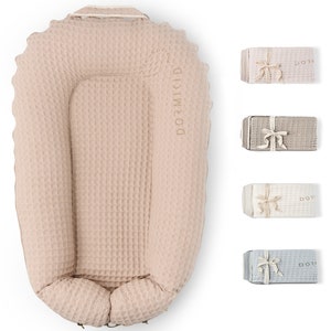 Cover Deluxe+ for Docks • Grand Cover for Docks • Organic Cotton Oeko-TEX Standard • Breathable Natural Soft with Embroidery • Cover Only