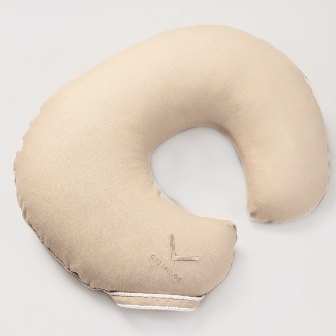 Organic Nesting Pillow Brestfeeding Pillow Linen Nursing Etsy