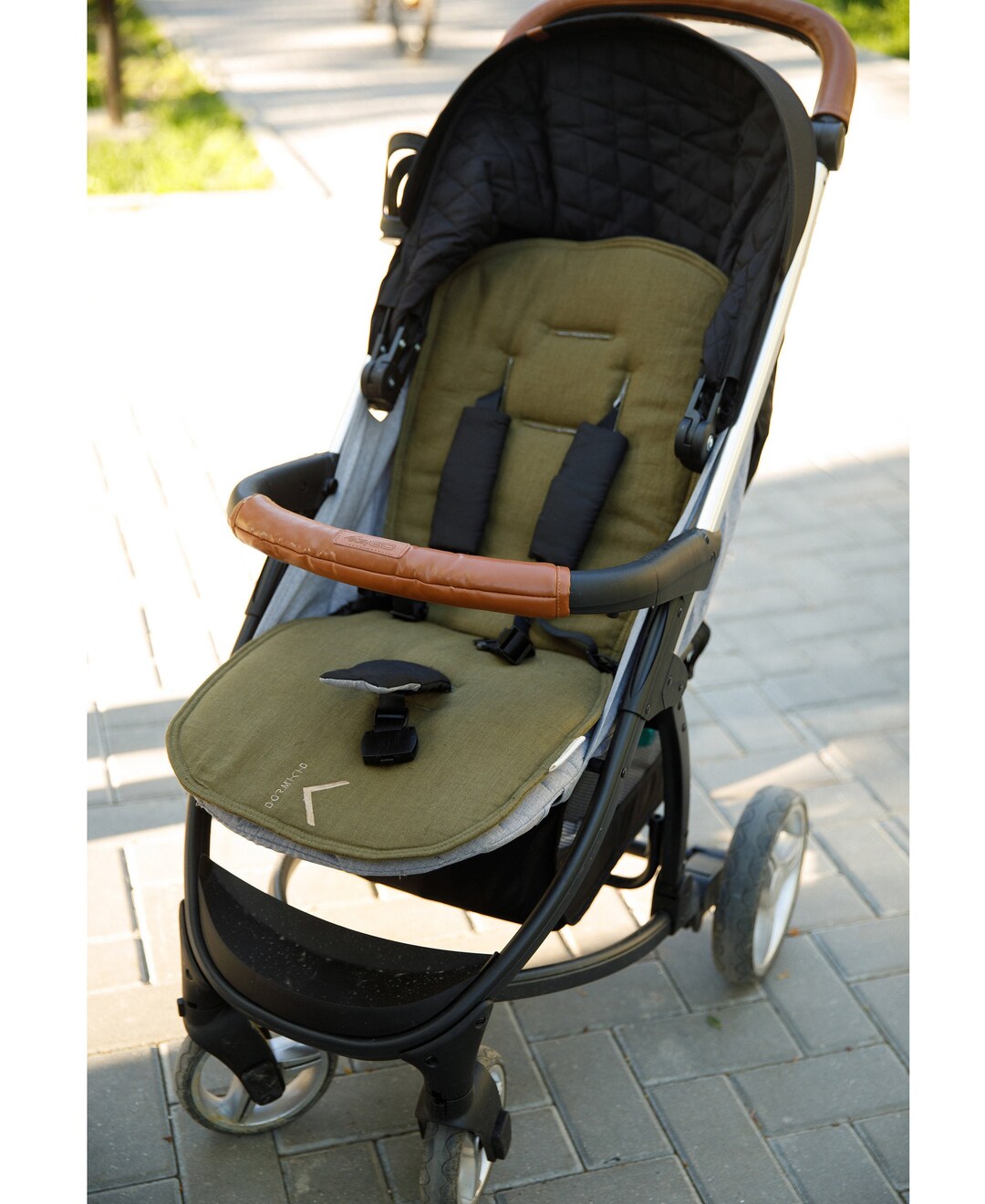Organic Pram Liner 100 Linen Premium Quality GOTS Certified Breathable