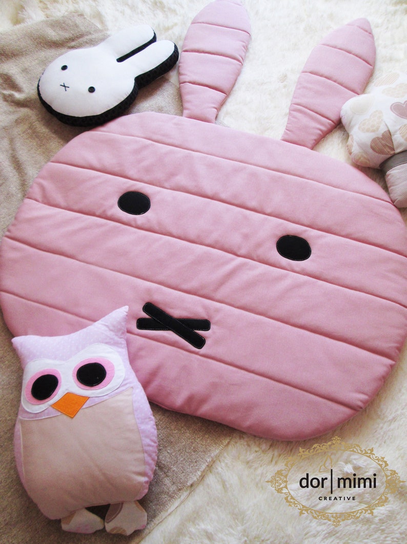bunny play mat