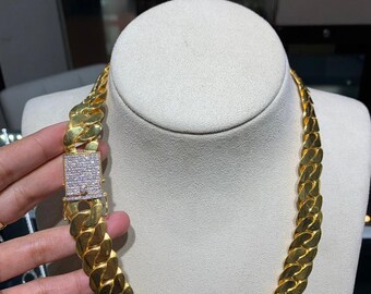 Heavy 300g Solid Gold Cuban Chain 