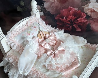 Lace newborn romper, Newborn romper, Newborn romper set, Newborn photo props, Newborn photo outfit, Newborn dress,Newborn girl lave romper