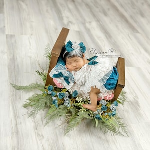 Lace newborn romper,Newborn romper,Newborn lace romper set, Newborn photo props, Newborn photo outfit, Newborn girl lace romper