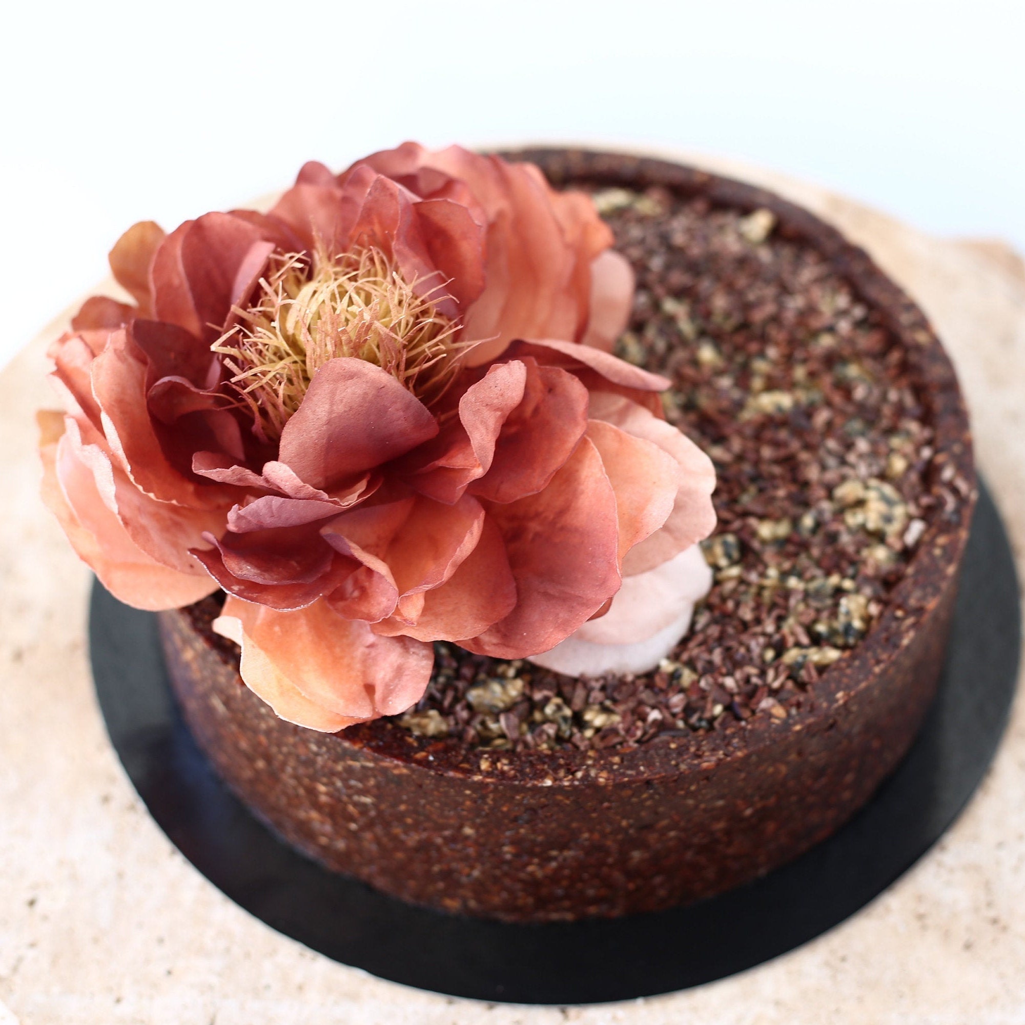 Flores comestibles de peonía de oblea – Hecho a mano de primera calidad en  los Estados Unidos – Decoración para pasteles y cupcakes (peonías surtidas