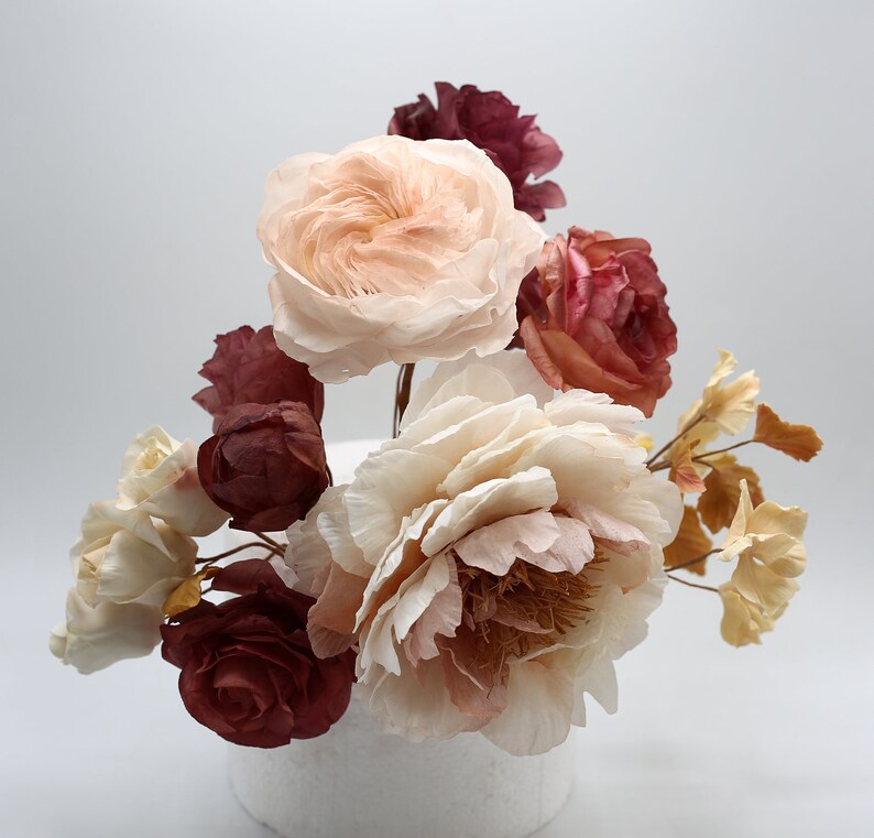 WAFER PAPER FLOWER Cake Topper Edible Flowers Wafer Paper Etsy