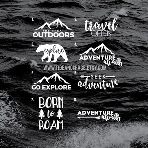 Adventure Decal | Travel | Explore