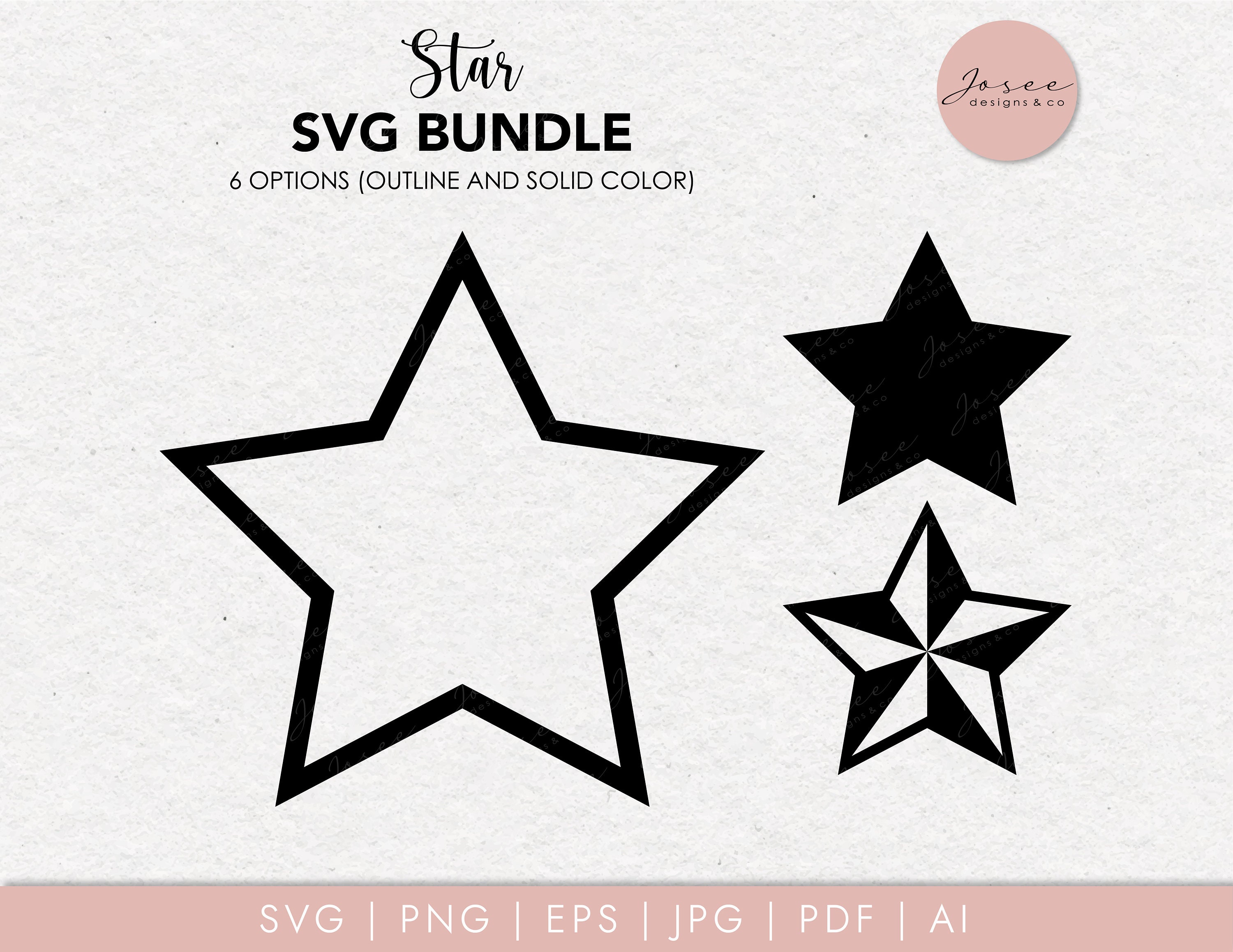 Star Svg Bundle Star Outline Svg Star Svg Star Clipart - Etsy
