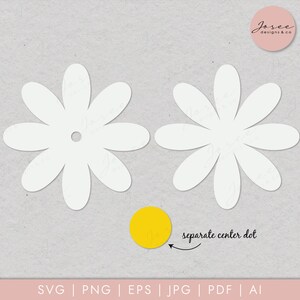 Daisy SVG, Daisy Monogram SVG, Spring Svg, Flower SVG, Floral SVG, Daisy Png, Svg Files for Cricut, Digital Download, DAISY Flower Clipart, Daisy Svg Cut files, glowforge files, summer svg, Sunflower svg, DAISY silhouette, white daisy svg