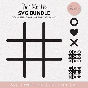Tic tac toe svg, Tic tac toe board svg, Tic tac toe grid svg, Tic tac toe PNG, Printable games, Tic tac toe game printable, Digital Download