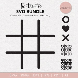 Hand Drawn Tic-tac-toe Elements. Grid Game, Cross, Toe. Strategy