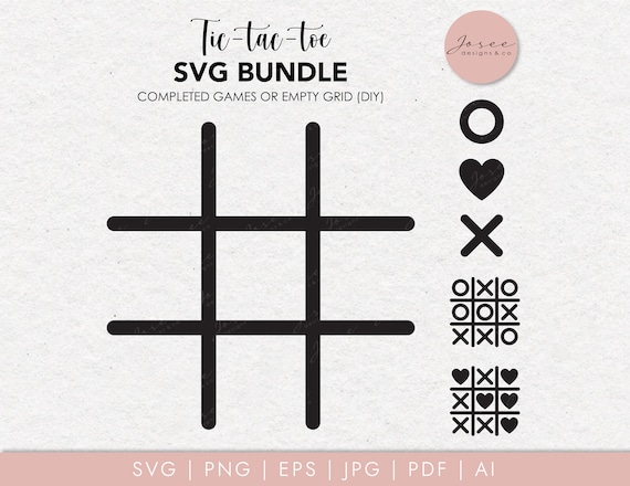 Tic-Tac-Toe Board SVG