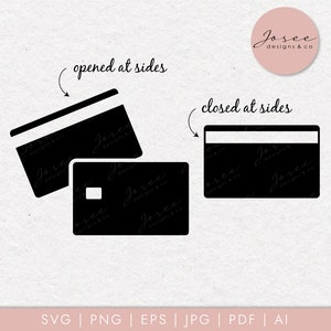 4PCS Credit Card Skin Hearts, Includes 4 variations, Debit Card