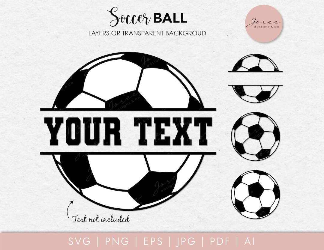 Split Soccer Ball Svg, Soccer Ball SVG, Futbol SVG, Soccer Svg, Svg