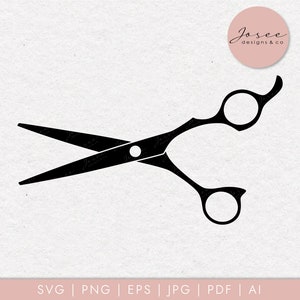 Hairdresser scissors svg, Scissors SVG, hair salon svg, hair stylist svg, Scissors clipart, Shears svg, Transparent PNG, Instant download