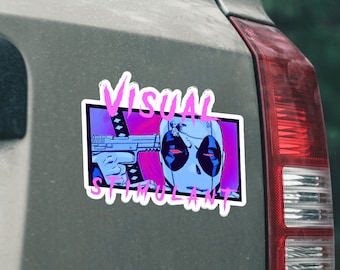 Visual Stimulant, Marvel Comics, Deadpool, Marvel Deadpool, X-Force, X-Men, Die Cut Sticker