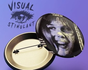 Visual Stimulant, The Exorcist, Exorcist, Horror, Holographic, Button