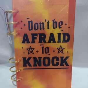 Refillable Notebook/Journal