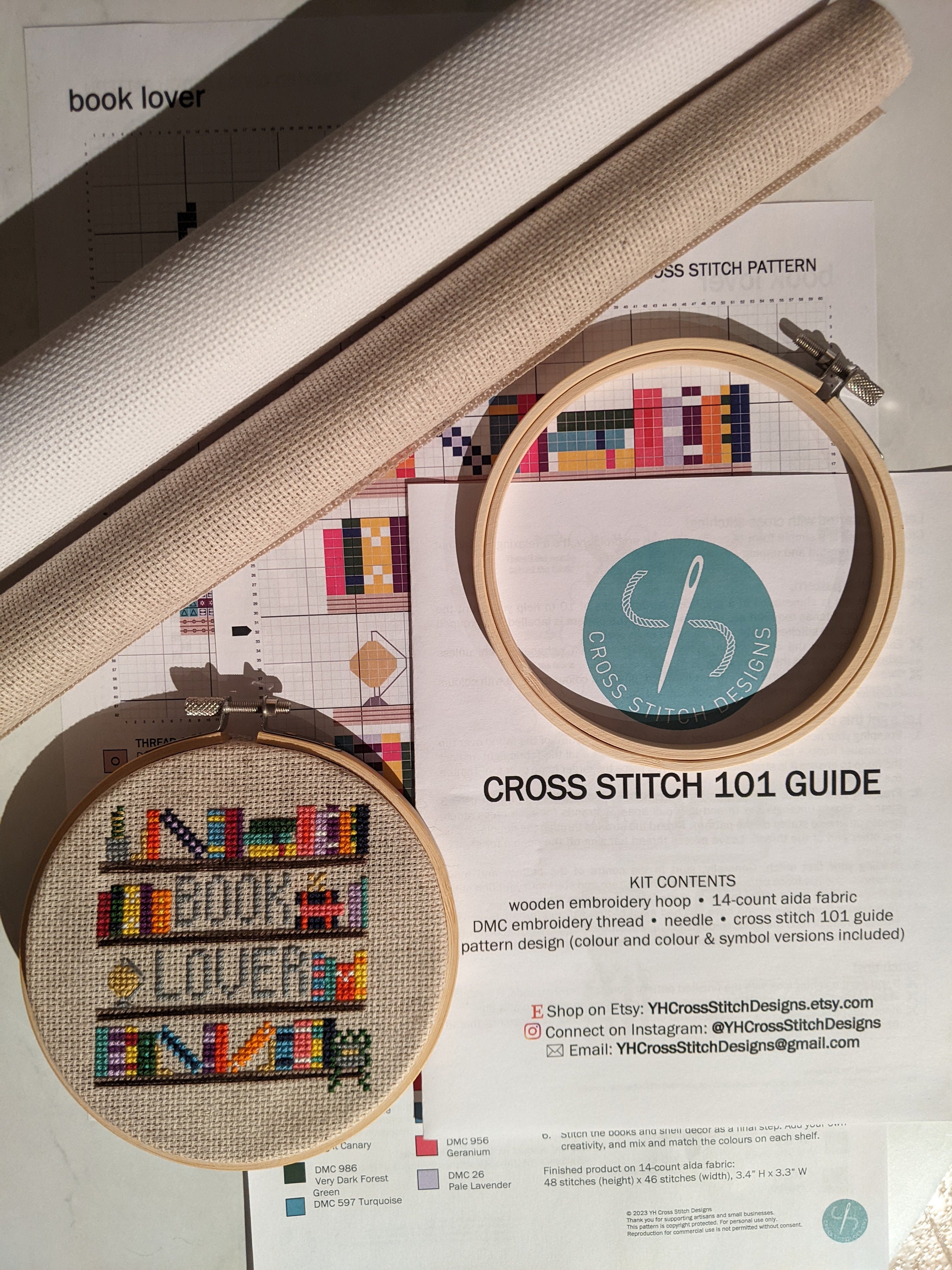 Book Lover - Cross Stitch Pattern