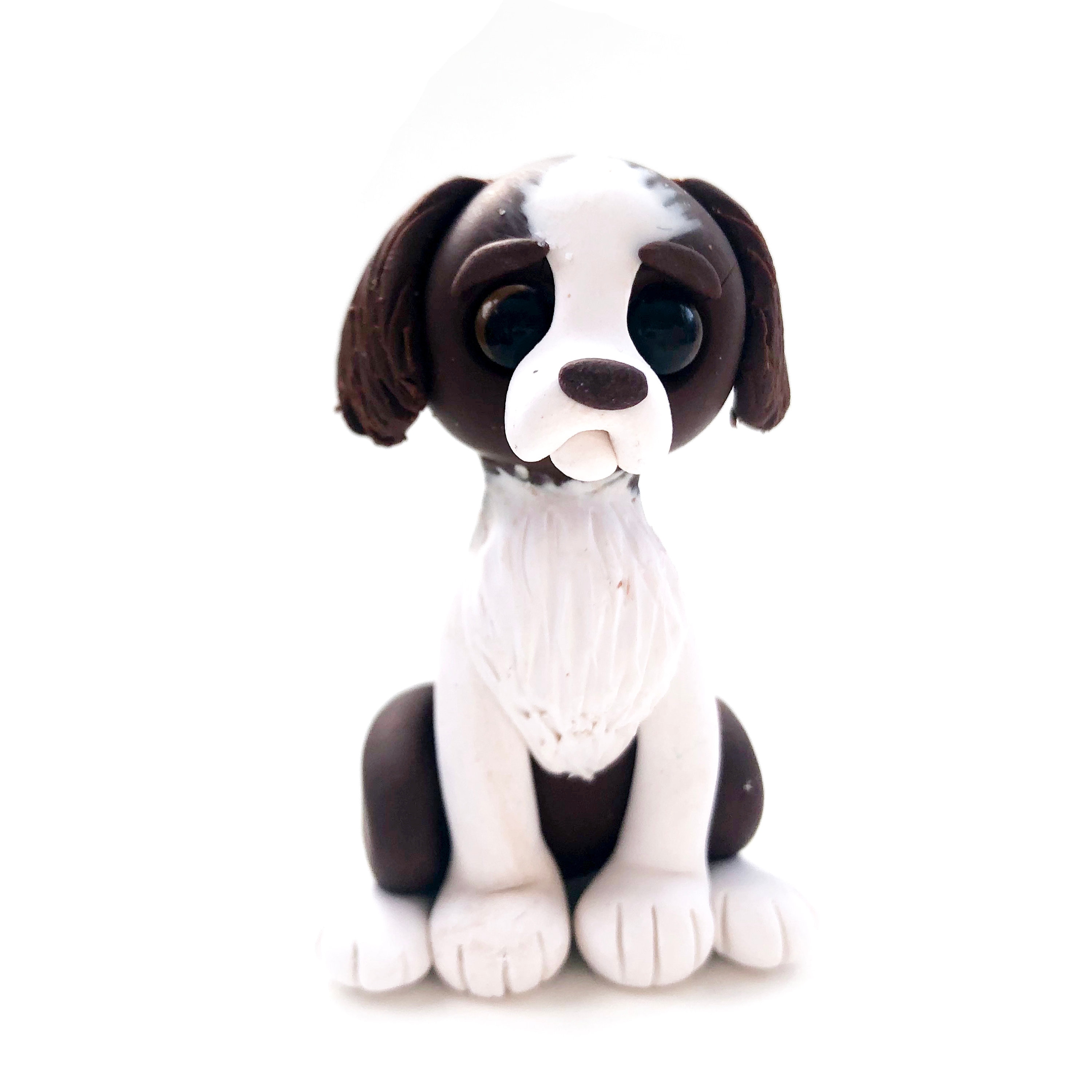 Springer Spaniel Figurine Dog Memorial Gift Polymer Clay Pet Miniature Miniature Animal Sculpture Dog Cake Topper Polymer Clay Dog Springer Spaniel Figurine Dog Memorial Gift Polymer Clay Pet Miniature Miniature Animal Sculpture Dog Cake Topper Polymer Clay Dog
