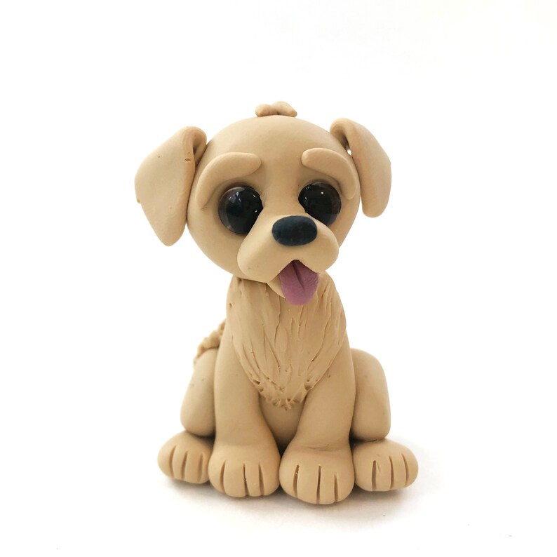 Custom Dog Figurine Dog Memorial Gift Polymer Clay Pet Etsy
