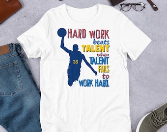 Kevin Durant Hard Work Unisex T-Shirt