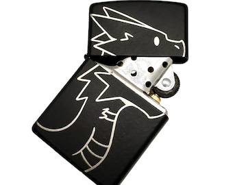 Accendino Zippo Dragon personalizzato con incisione