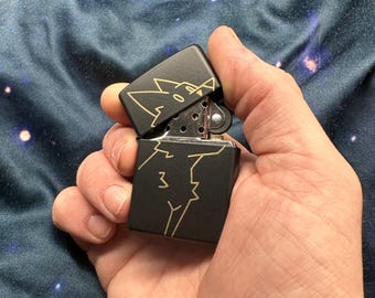 Accendino Zippo Fox con incisione personalizzata