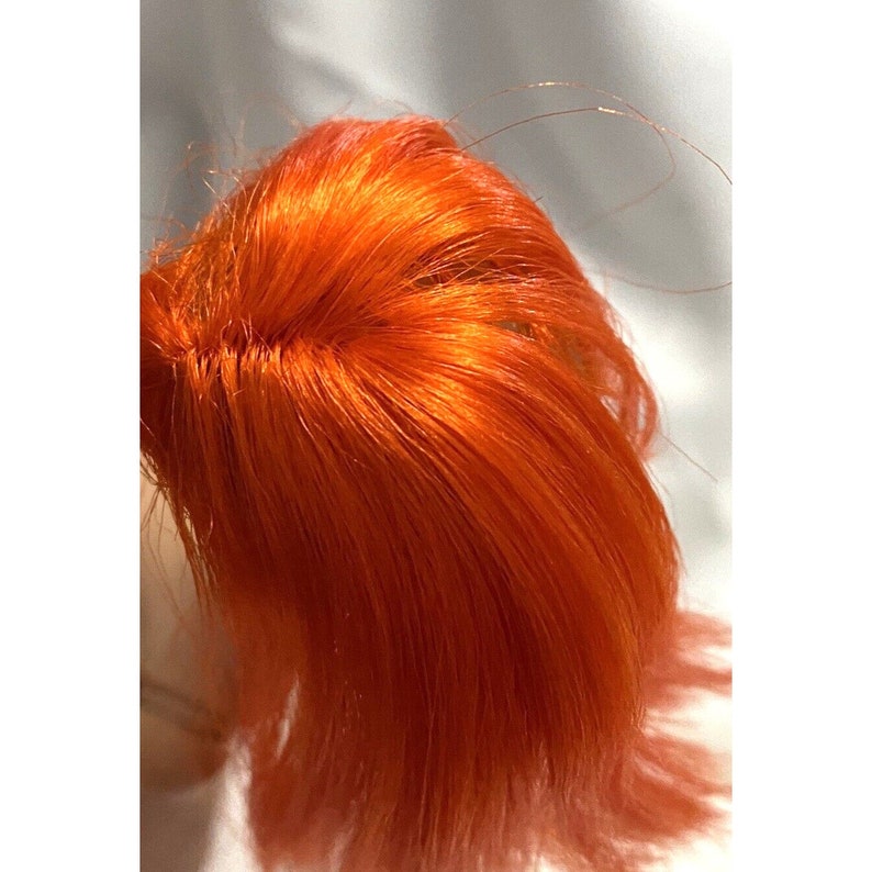 Vintage Mattel 1960's Barbie Color Magic Bright Orange Wig No Doll - Etsy