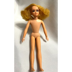 Vintage Mattel Barbie sister 1970 Living Skipper doll original hair