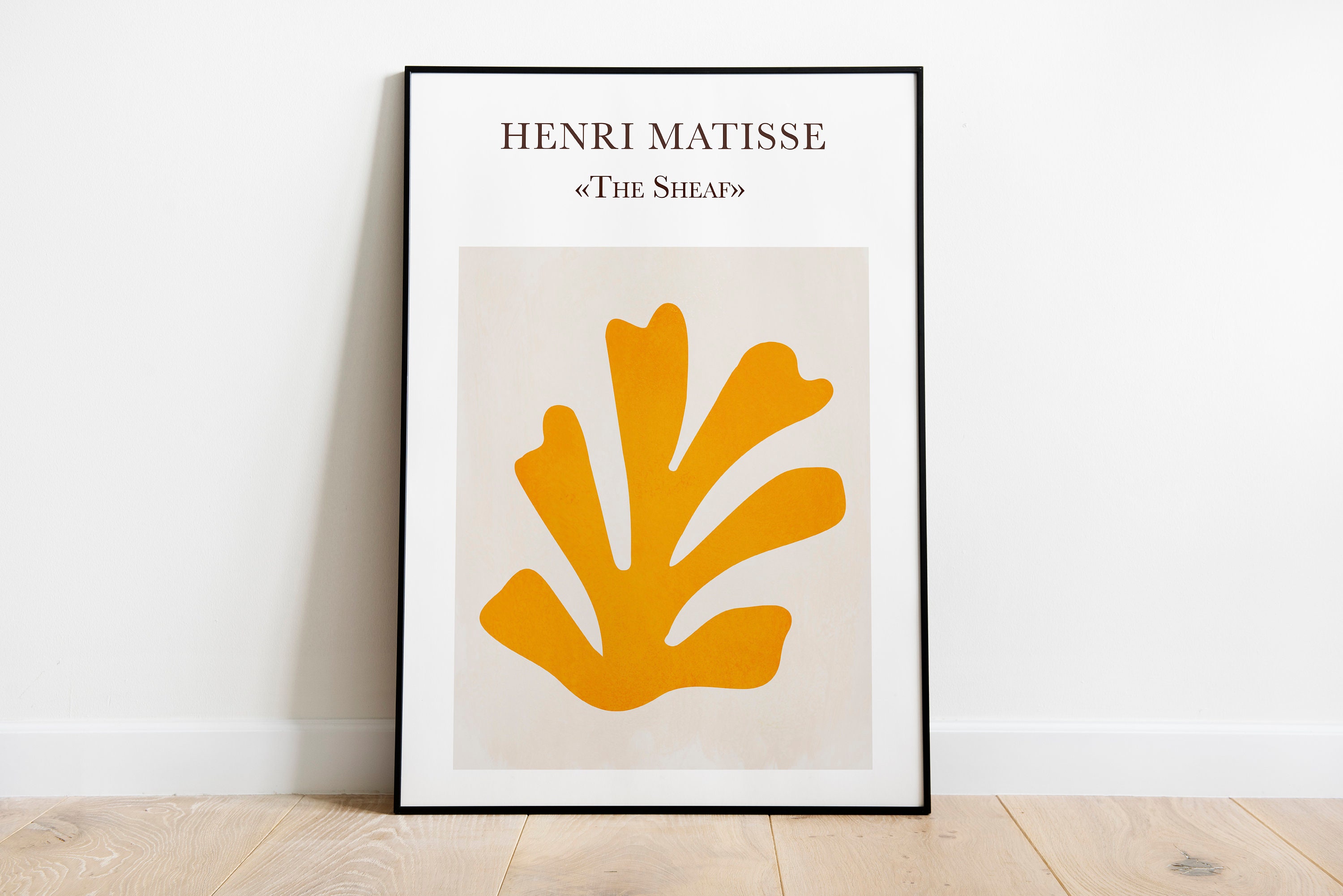 Henri Matisse printLeaves wall art Matisse THE SHEAF Etsy