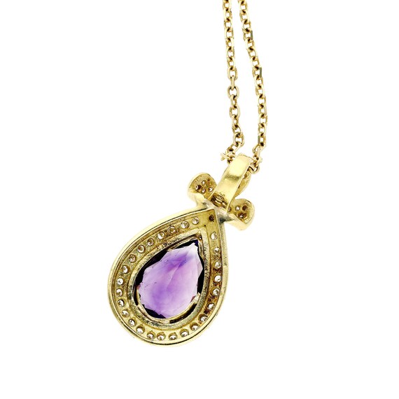 Vintage Amethyst Pendant - image 2