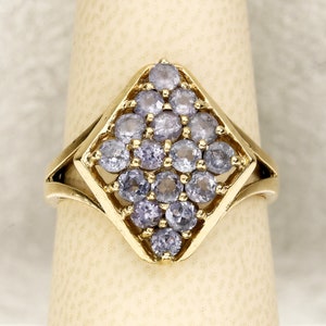 10K Yellow Gold and Amethyst Ring